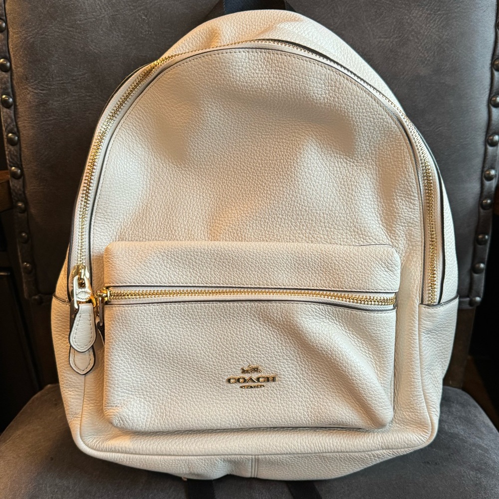 Coach Leather Mini Backpack